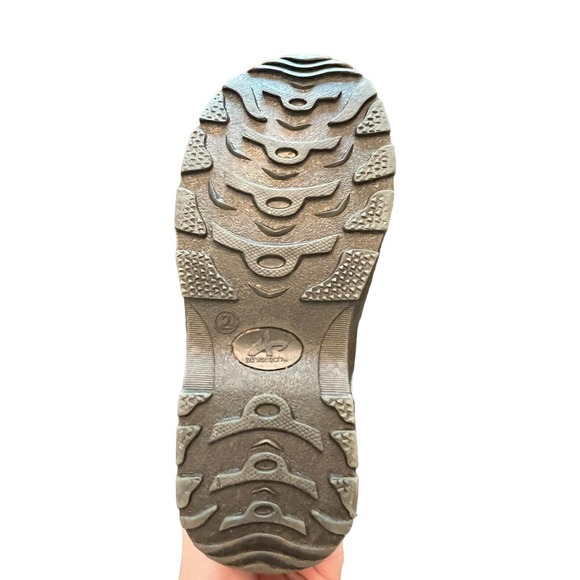 ATHLETECH Girls Multi Color Winter Snow Boots Size 2 Lined Inside - Picture 6 of 7